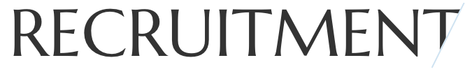 RECRUITMENT